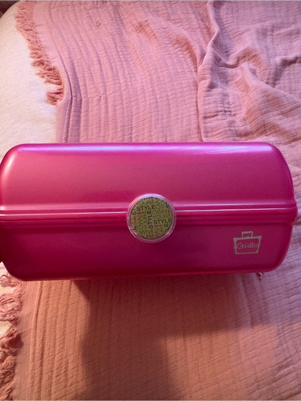 Caboodle Original Vintage Travel Cosmetic Case